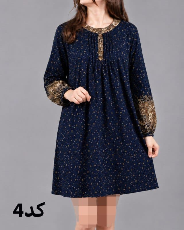 تونیک زنانه طرح اندونزی سایزبزرگ 7630 — تصویر ۱۱