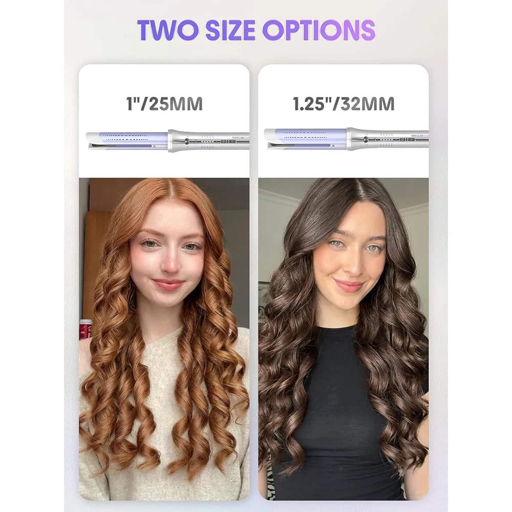 فر کننده مو چرخشی شیگلم One Touch Airflow Styler Pro 32mm | با تکنولوژی هوای خنک — تصویر ۹
