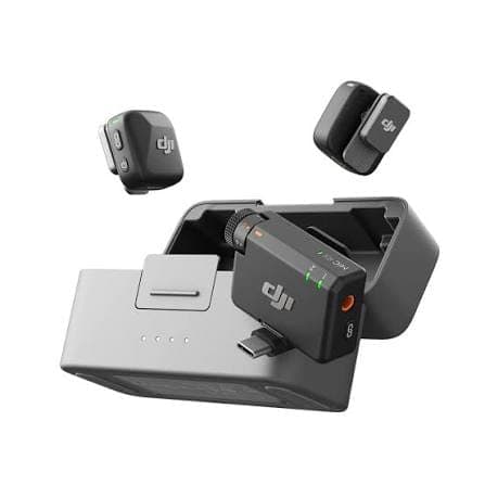 میکروفون دی جی ای DJI Mic Mini (2 TX + 1 RX + Charging Case) — تصویر ۹