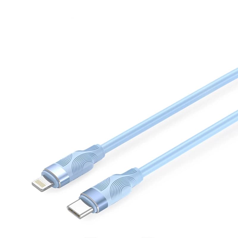 کابل تبدیل USB-C به لایتنینگ سیکنای مدل SQ-05 طول 1متر — تصویر ۲