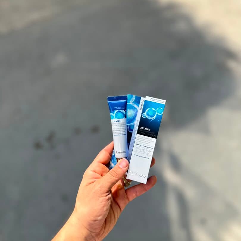 سرم دور چشم رولی کلاژن دریایی فارم استی | کاهش پف و چروک | 25ml
