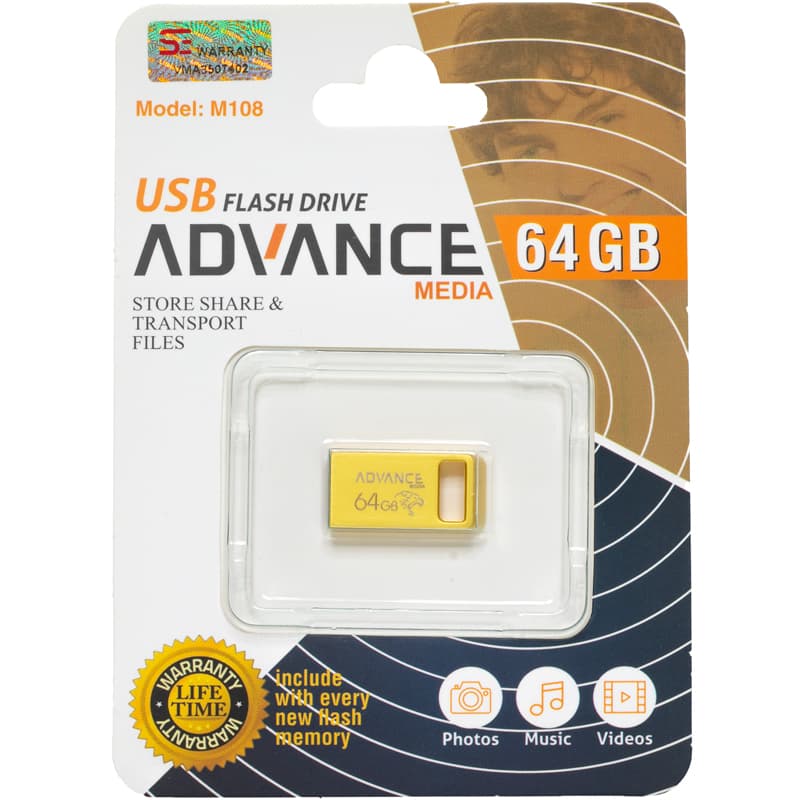 فلش مموری Advance مدل M108 64GB — تصویر ۲