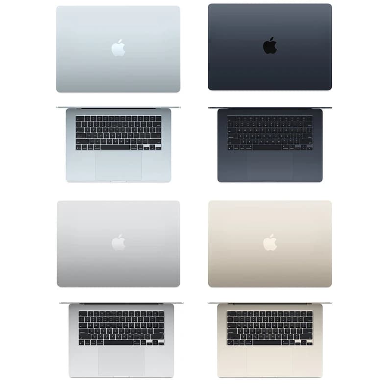 لپ تاپ 15.3 اینچی اپل مدل MacBook Air MC6K4 2025 M4-24GB Ram-512GB SSD — تصویر ۴