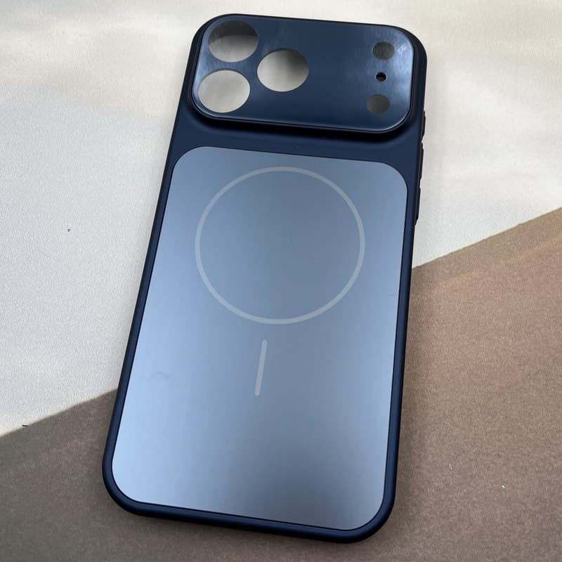 قاب گوشی iPhone 17 Pro Max آیفون Creative Case مگ سیف اورجینال محافظ لنز دار شیشه ای — تصویر ۴