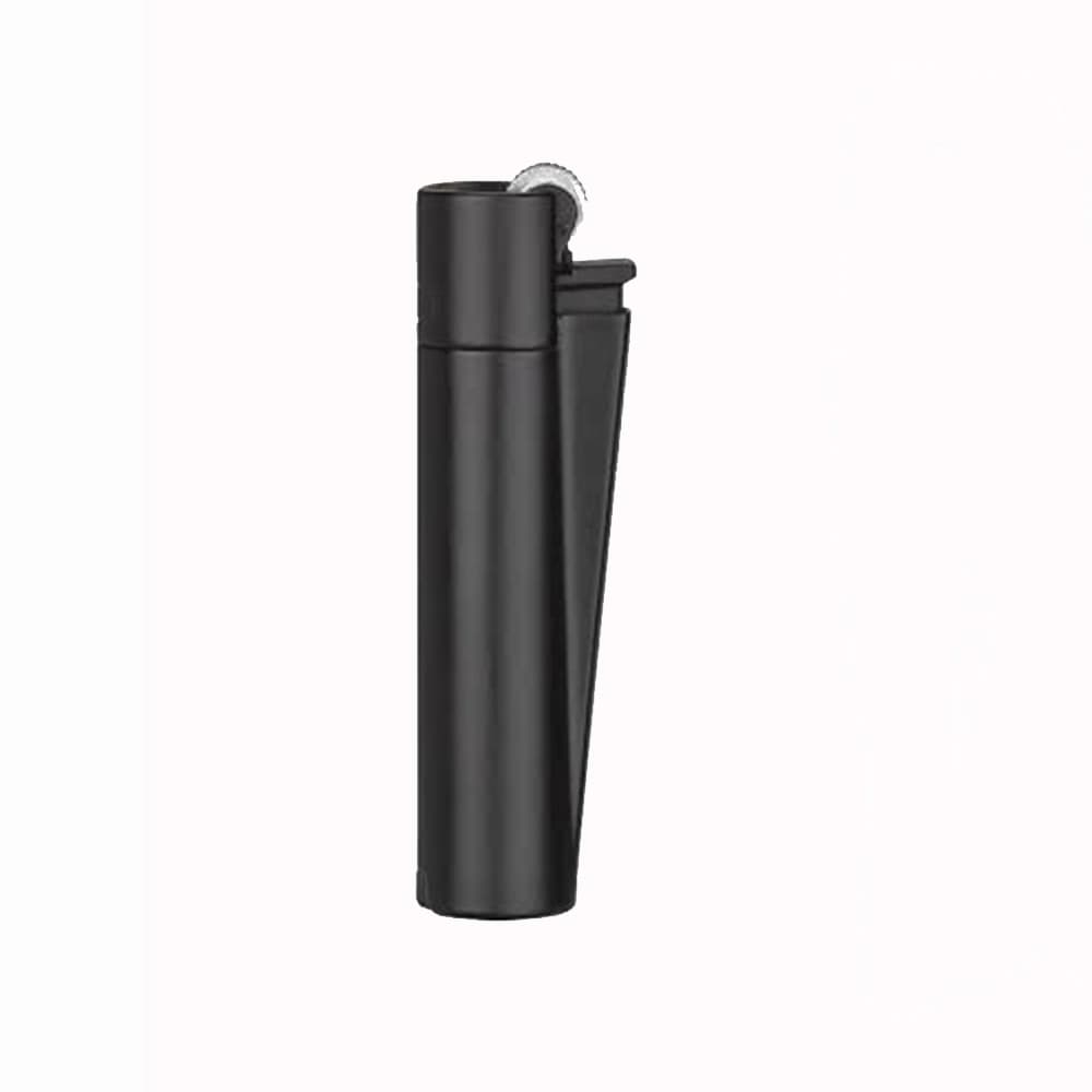 فندک گازی کلیپر مدل Reusable Matt Black — تصویر ۳