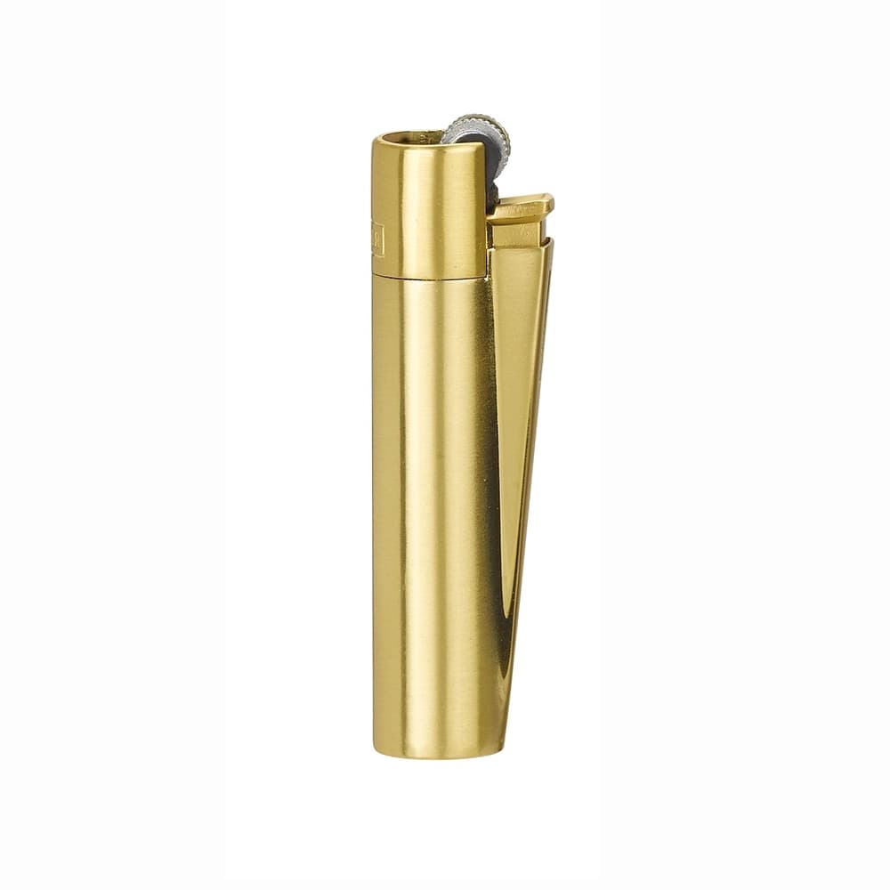 فندک گازی کلیپر مدل Reusable Gold Matt — تصویر ۳