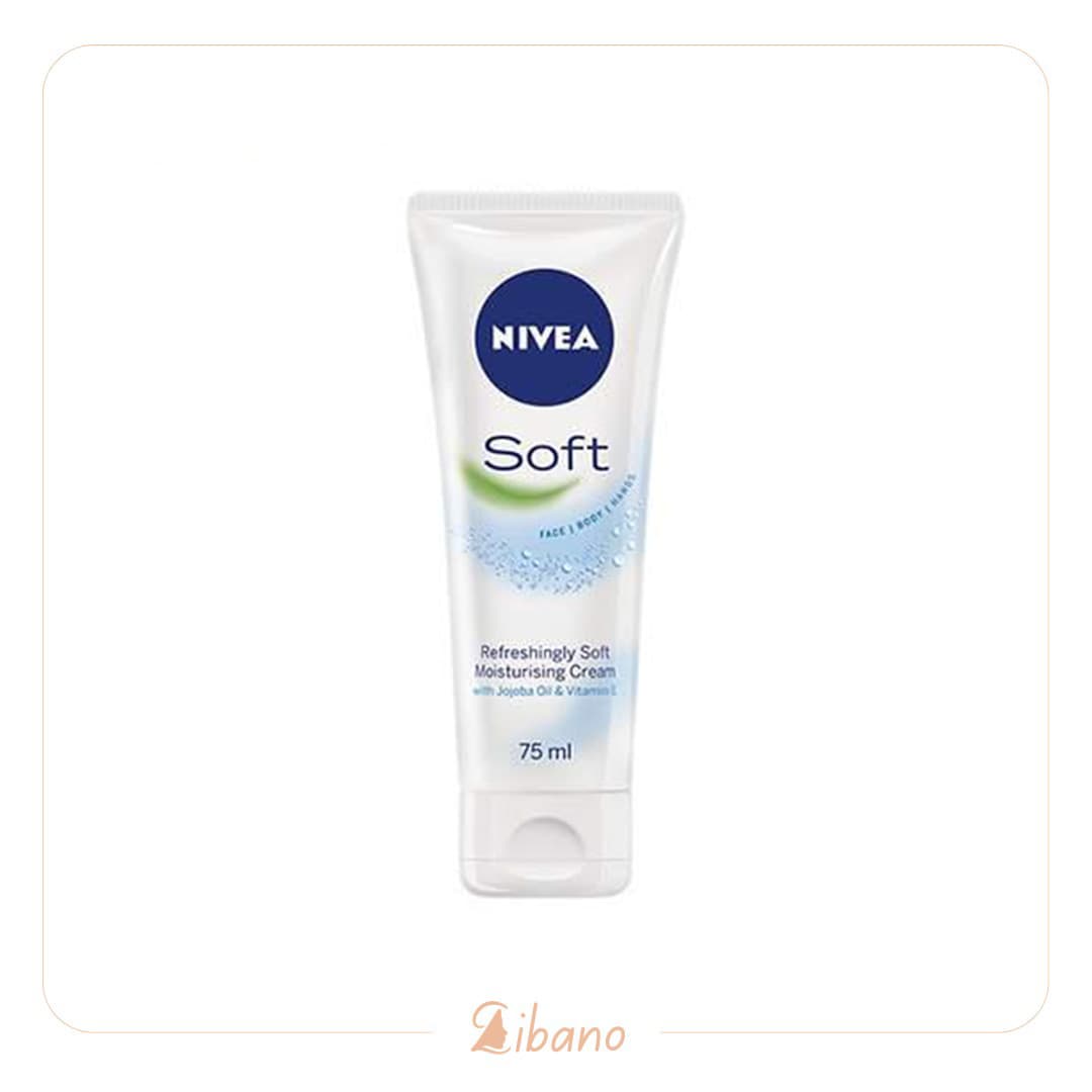 کرم مرطوب کننده نیوآ (NIVEA Soft) در حجم 75 میلی لیتر — تصویر ۹