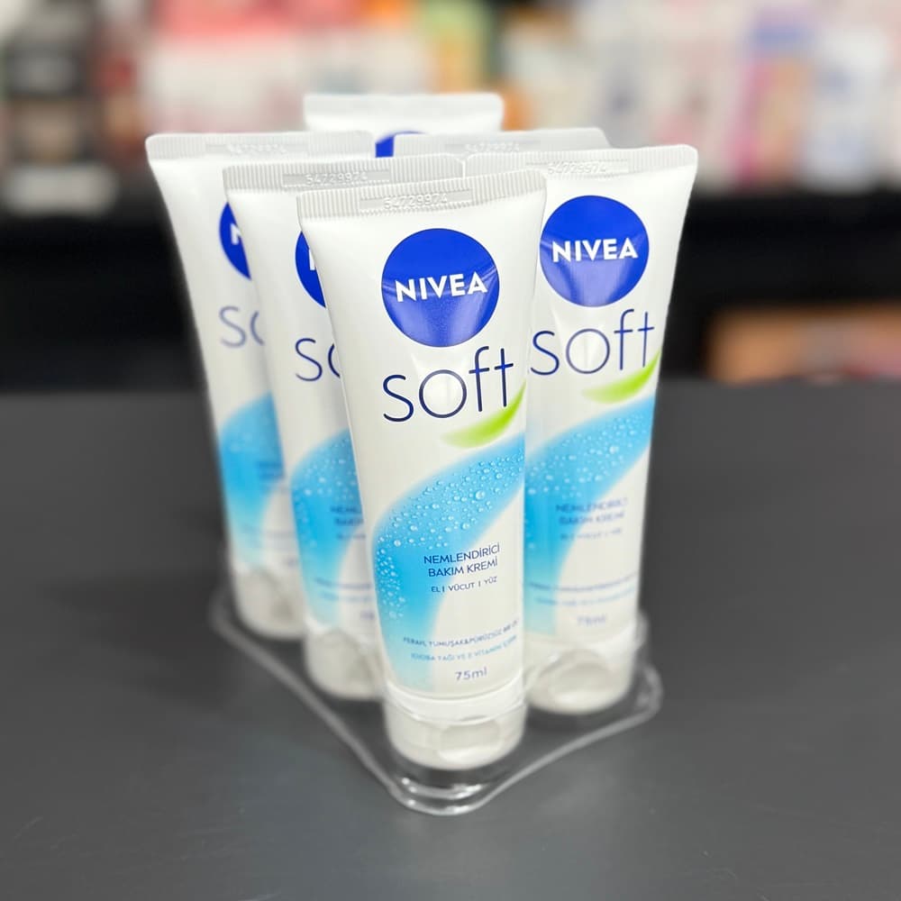 کرم مرطوب کننده نیوآ (NIVEA Soft) در حجم 75 میلی لیتر — تصویر ۳