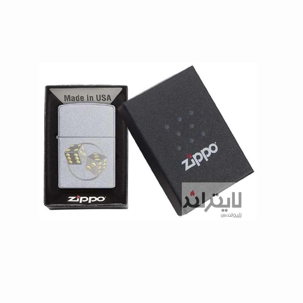 فندک زیپو مدل Dice کد 205 — تصویر ۴
