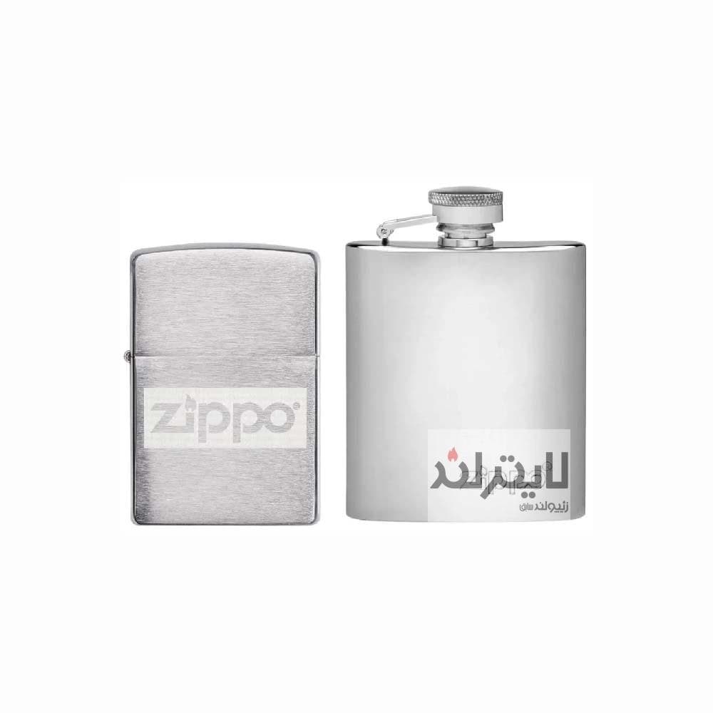 فندک زیپو مدل Zippo Lighter & Flask Gift Set کد 49358 — تصویر ۹