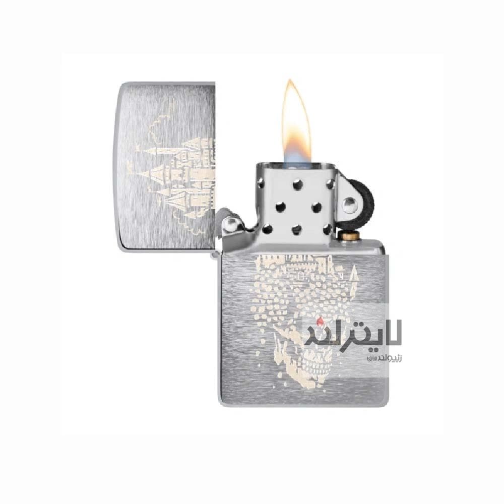 فندک زیپو مدل Skull Castle Design کد 46477 — تصویر ۶
