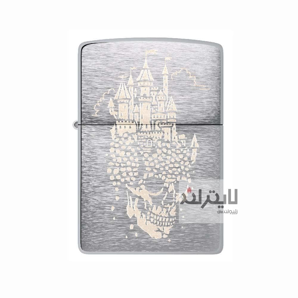 فندک زیپو مدل Skull Castle Design کد 46477 — تصویر ۵