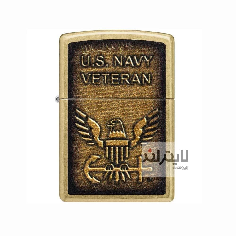 فندک زیپو مدل United States Navy® Veteran Design کد 46489