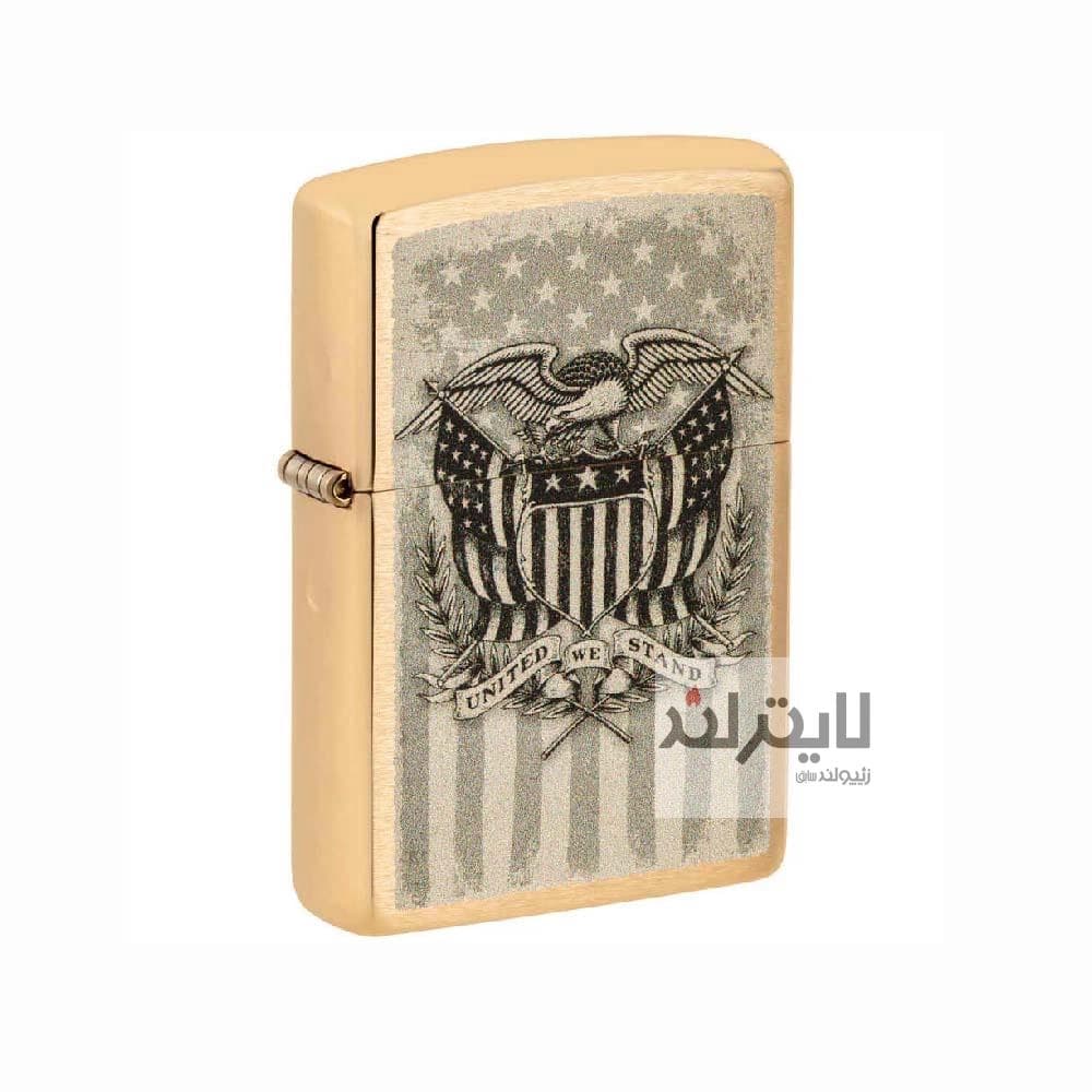 فندک زیپو مدل American Eagle Design کد 46230 — تصویر ۵