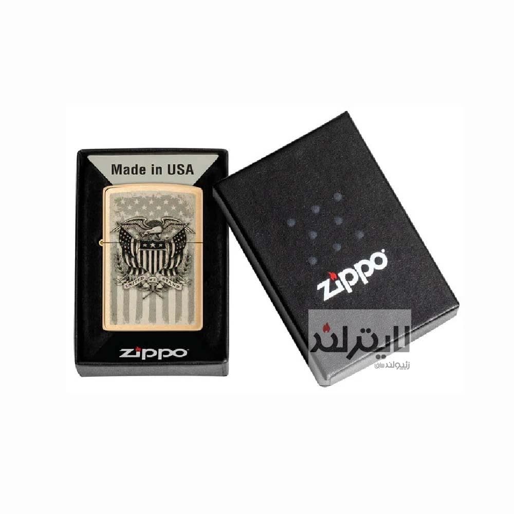 فندک زیپو مدل American Eagle Design کد 46230 — تصویر ۸