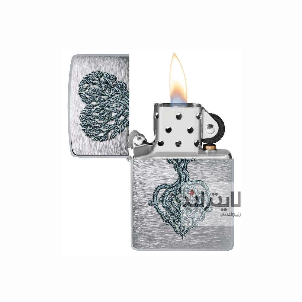 فندک زیپو مدل Tree of Love Design کد 46232 — تصویر ۷