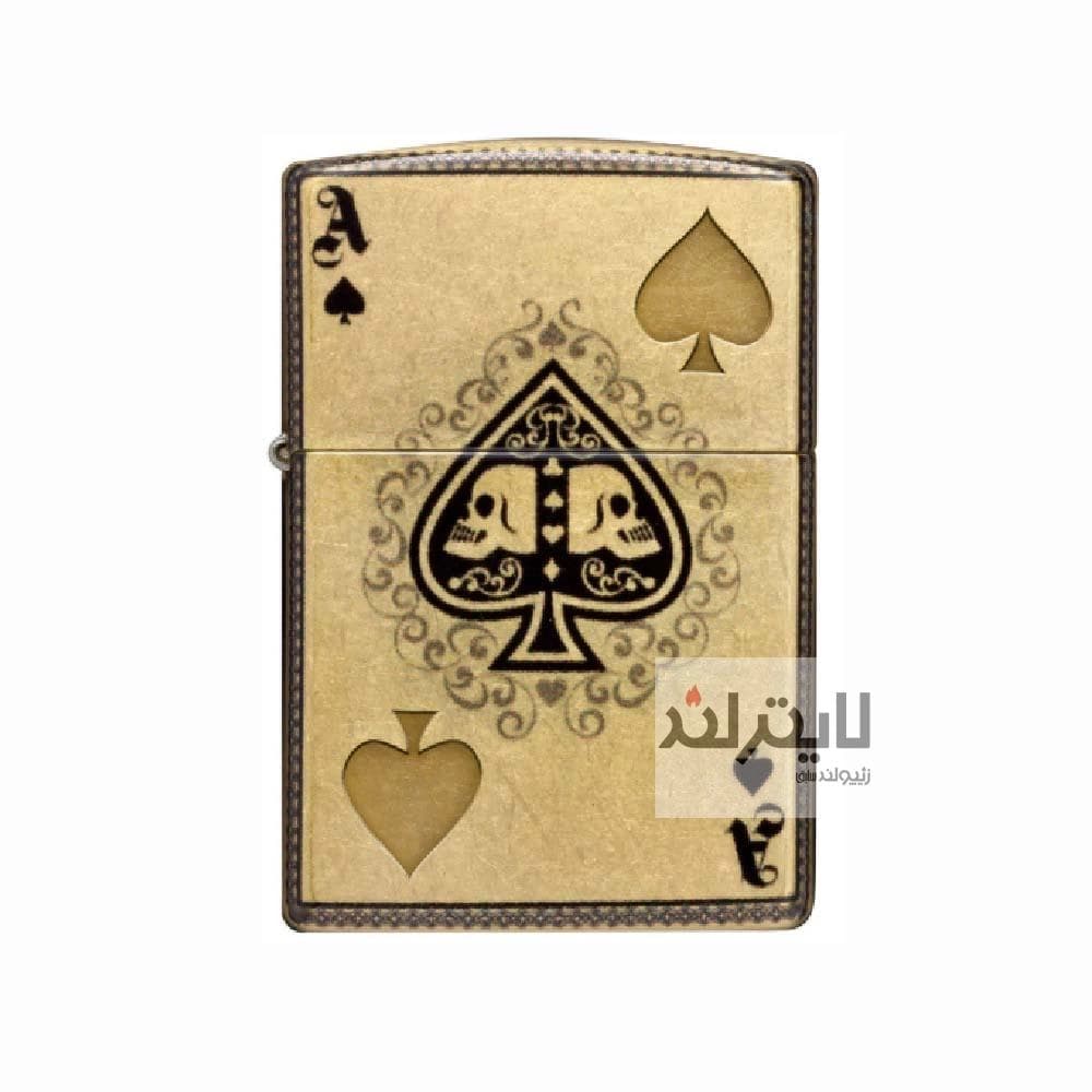 فندک زیپو مدل Ace of Skulls کد 46388