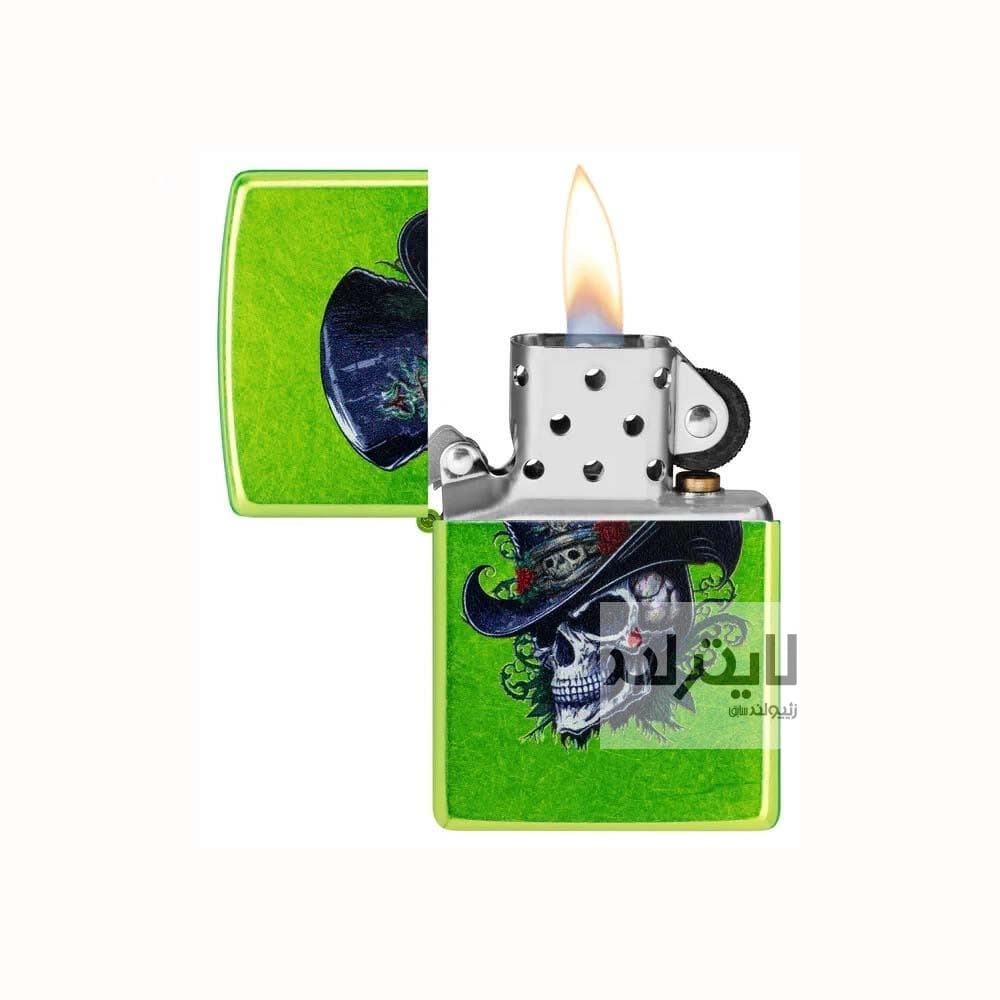 فندک زیپو مدل Steampunk Skeleton Skull Design کد 46709 — تصویر ۲