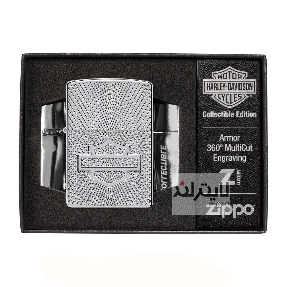 فندک زیپو مدل Harley Davidson 2024 Collectible of The Year کد 46022 — تصویر ۷