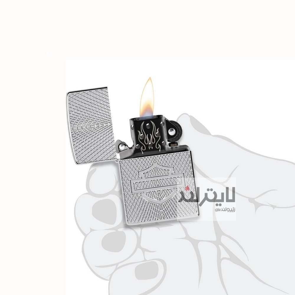 فندک زیپو مدل Harley Davidson 2024 Collectible of The Year کد 46022 — تصویر ۳