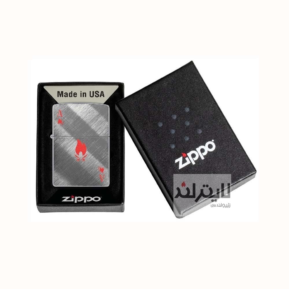 فندک زیپو مدل Flame Ace Design کد 48451 — تصویر ۸