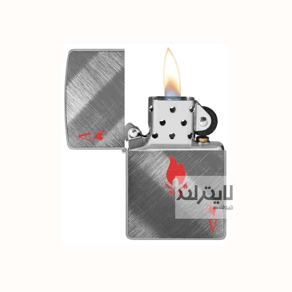 فندک زیپو مدل Flame Ace Design کد 48451 — تصویر ۲
