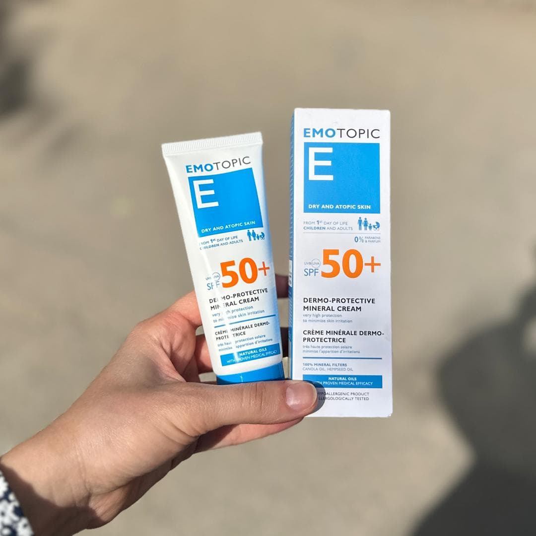کرم ضد آفتاب معدنی فارماسریز مدل Etopic SPF50+ | حجم 75ml — تصویر ۲