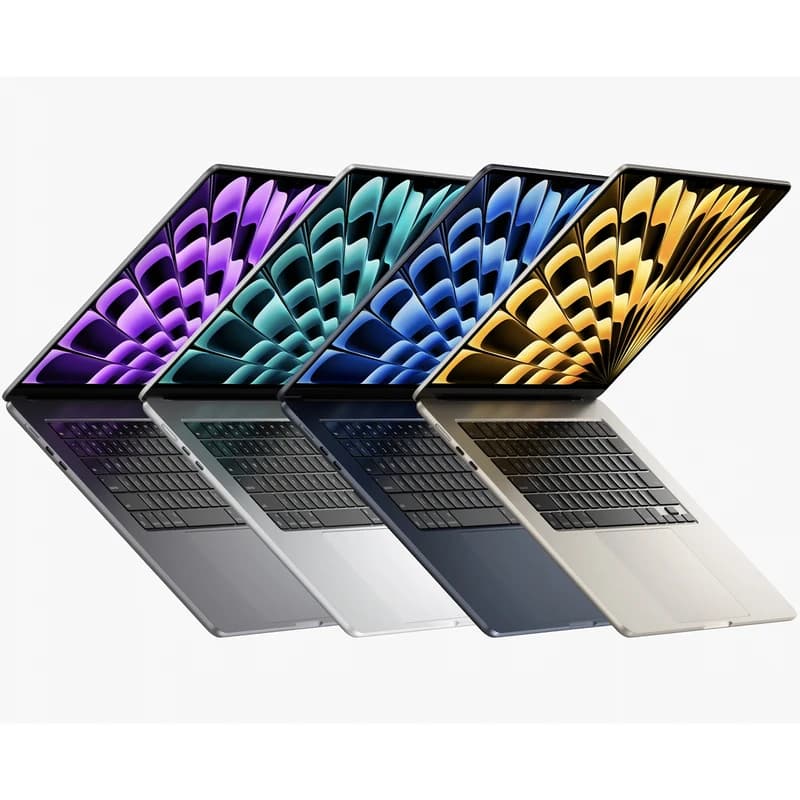 لپ تاپ 15.3 اینچی اپل مدل MacBook Air MC6L4 2025 M4-24GB Ram-512GB SSD — تصویر ۱۱