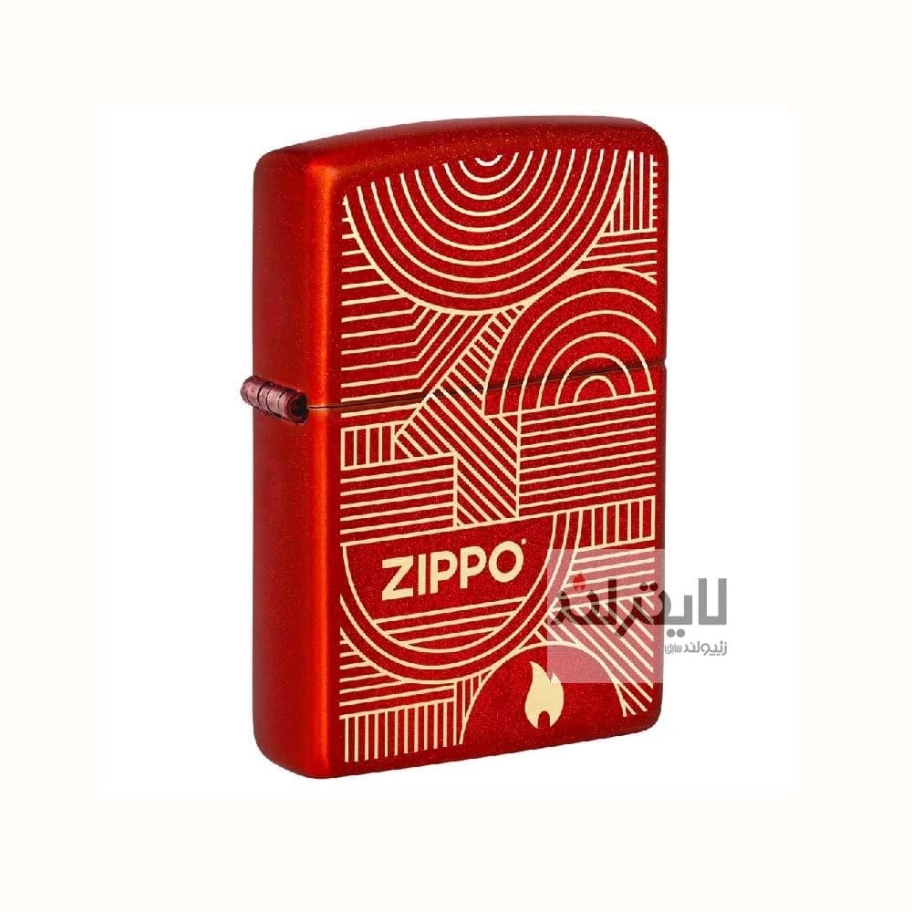فندک زیپو مدل Abstract Lines کد 48705 — تصویر ۸
