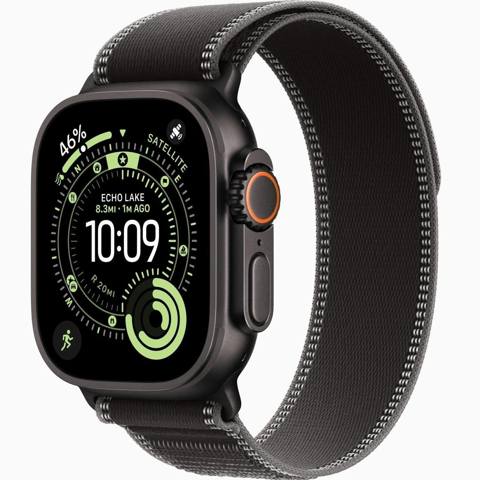 ساعت هوشمند اپل واچ الترا 2 کیس مشکی 49 میلی متری| Apple Watch Ultra 2 New 49mm Trail Loop Band — تصویر ۸