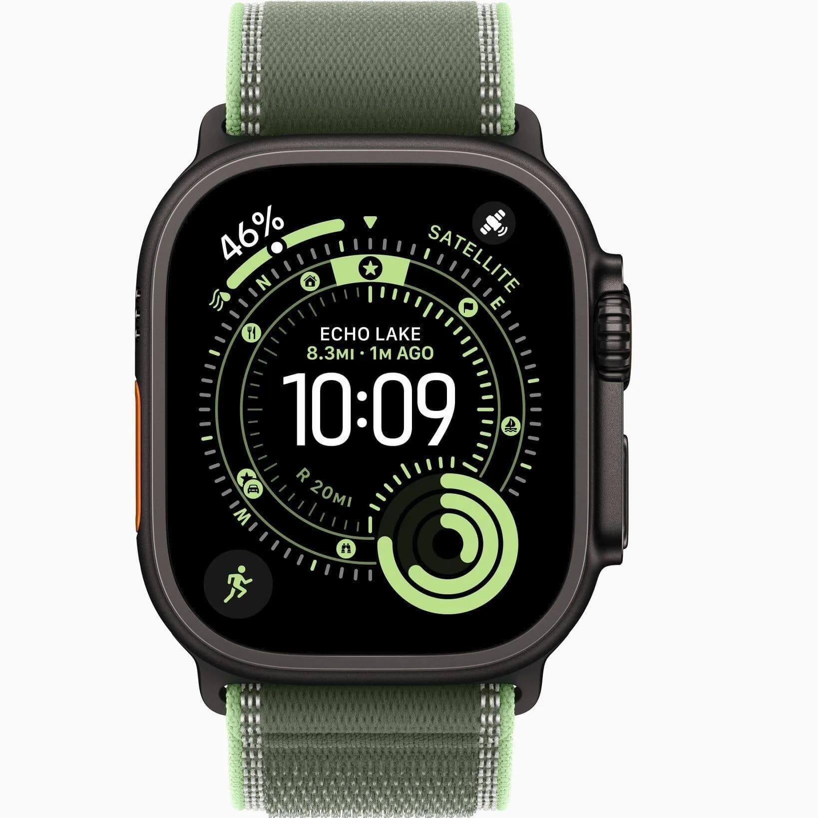 ساعت هوشمند اپل واچ الترا 2 کیس مشکی 49 میلی متری| Apple Watch Ultra 2 New 49mm Trail Loop Band — تصویر ۶