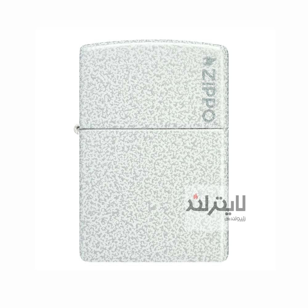 فندک زیپو مدل Classic Glacier Zippo Logo کد 46020zl