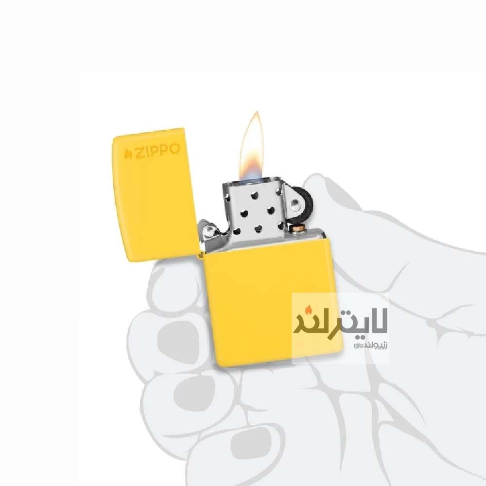 فندک زیپو مدل Classic Sunflower Zippo Logo کد 46019zl — تصویر ۸