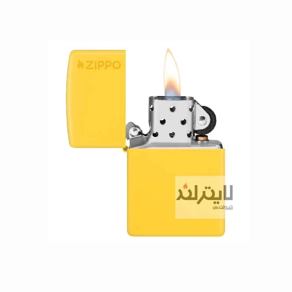 فندک زیپو مدل Classic Sunflower Zippo Logo کد 46019zl — تصویر ۷