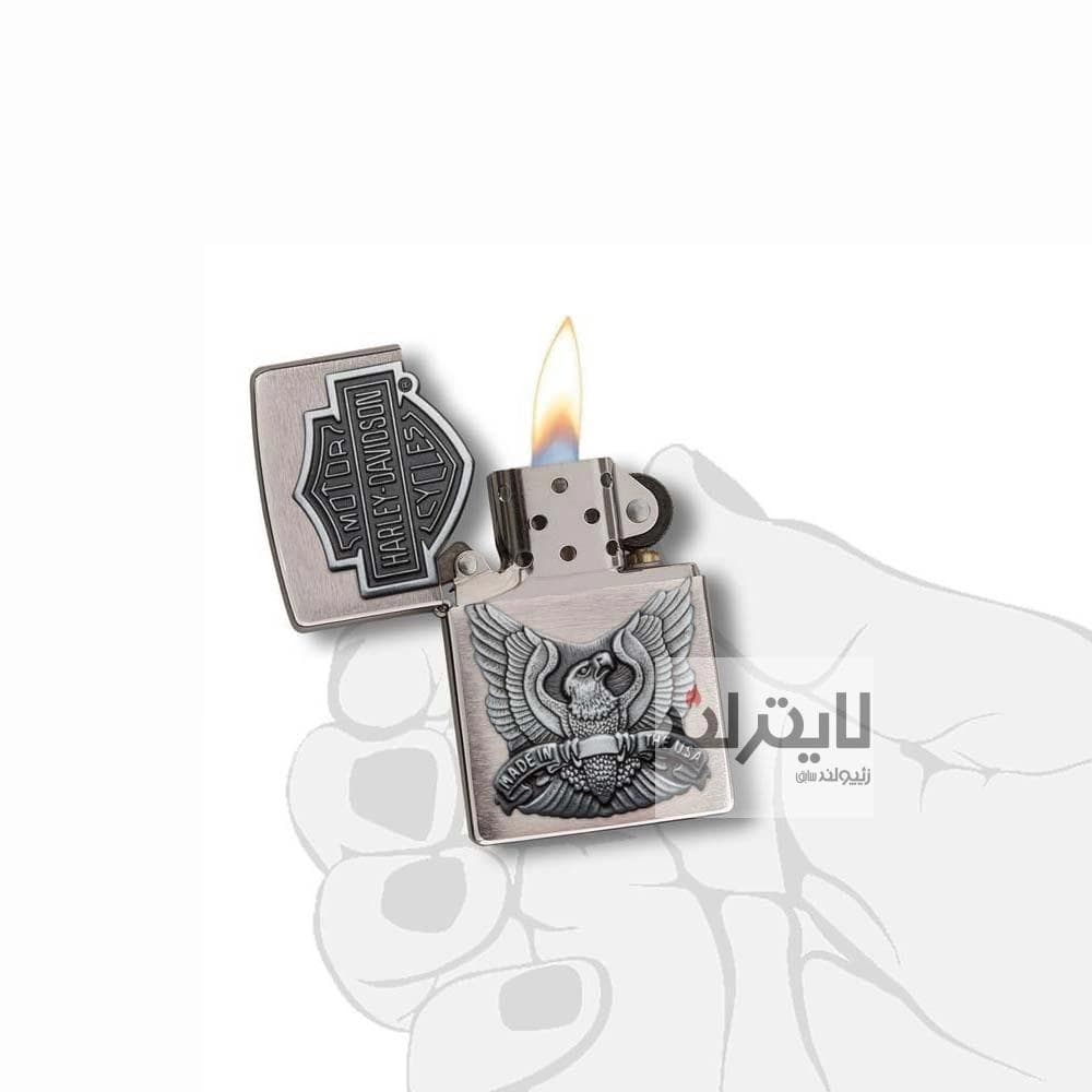 فندک زیپو مدل Harley-Davidson® Classic Eagle Emblem کد 200HD-H284 — تصویر ۷