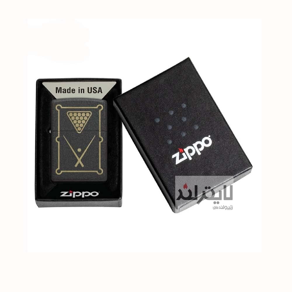 فندک زیپو Billiards Design کد 48672 — تصویر ۵