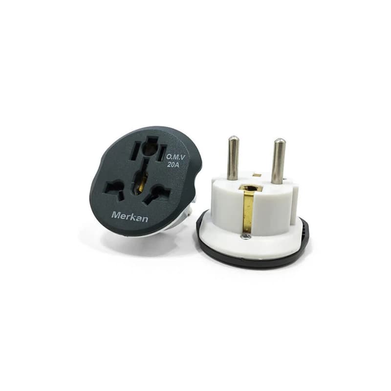 تبدیل دیواری برق 3 به 2 مارکن | Marken 3 to 2 Power Converter — تصویر ۳