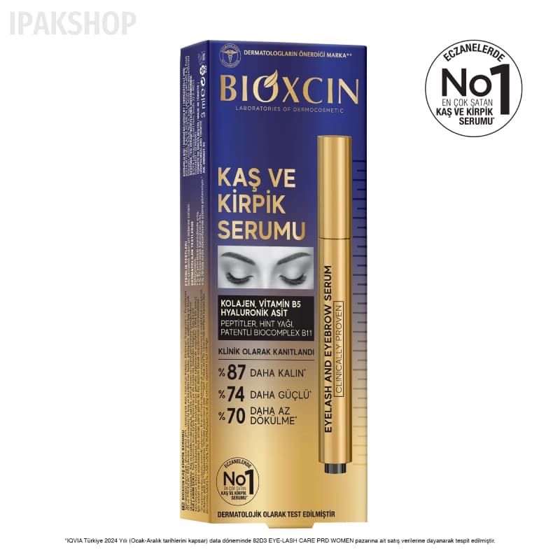 سرم تقویت مژه و ابرو بیوکسین حجم 3 میل