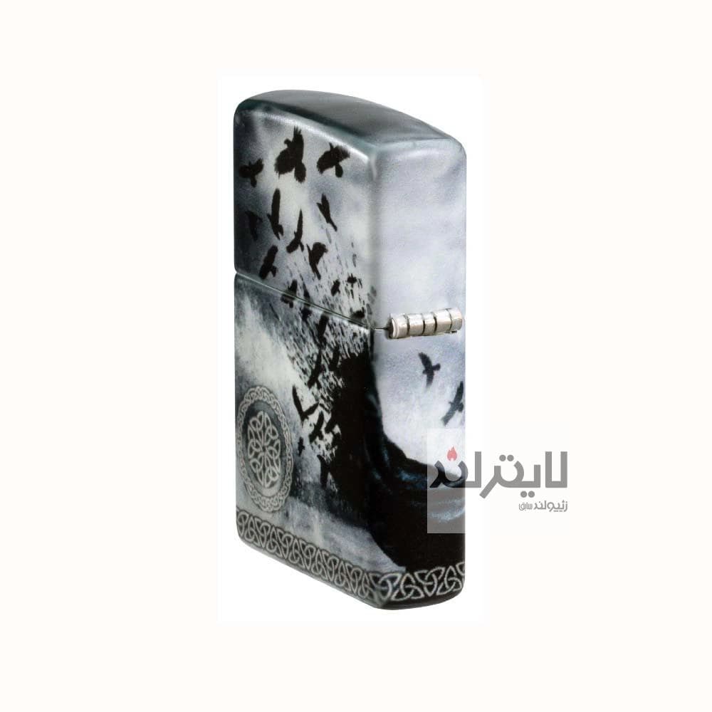 فندک زیپو مدل Mazzi Gothic Lady Ravens 540 Color کد 48969 — تصویر ۱۲