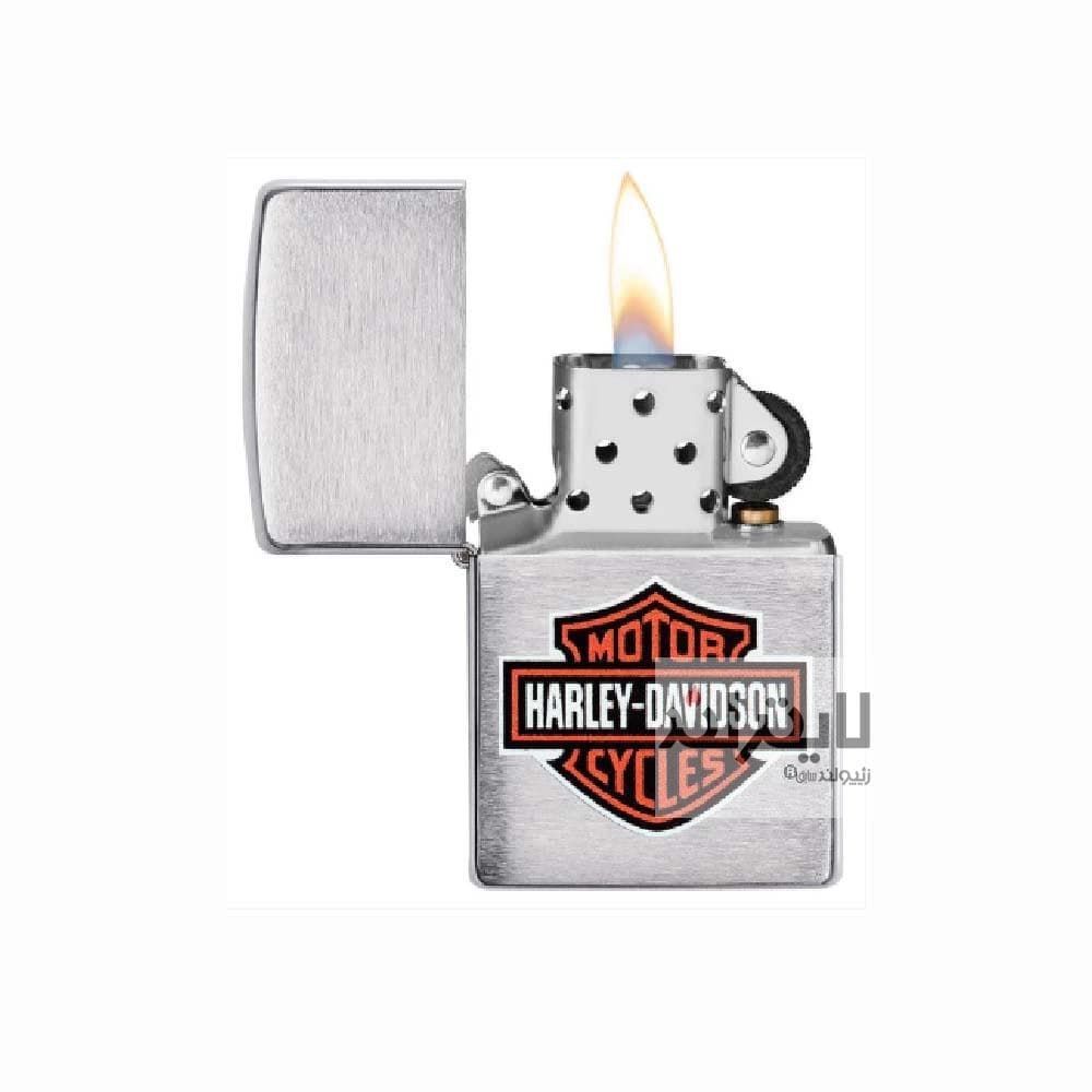 فندک زیپو مدل Harley-Davidson® Classic Chrome Logo Design کد 200HD — تصویر ۶