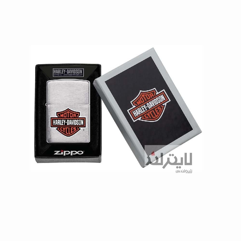 فندک زیپو مدل Harley-Davidson® Classic Chrome Logo Design کد 200HD — تصویر ۸