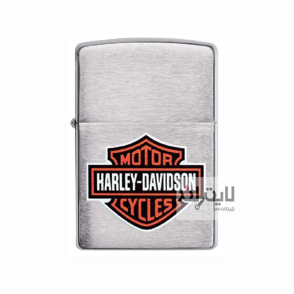 فندک زیپو مدل Harley-Davidson® Classic Chrome Logo Design کد 200HD — تصویر ۵