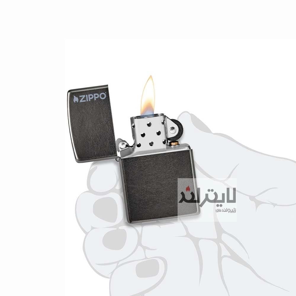 فندک زیپو مدل Classic Grey Zippo Logo کد 28378zl — تصویر ۸