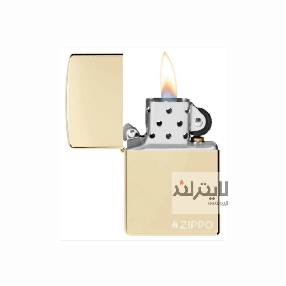 فندک زیپو مدل Classic Champagne Zippo Logo کد 46682zl — تصویر ۶