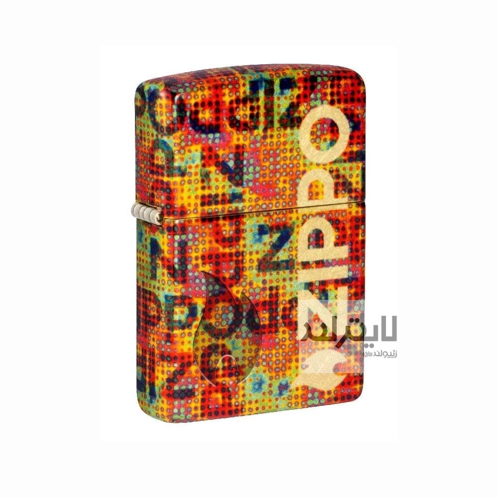 فندک زیپو مدل Pixel Fusion Design کد 46386 — تصویر ۴
