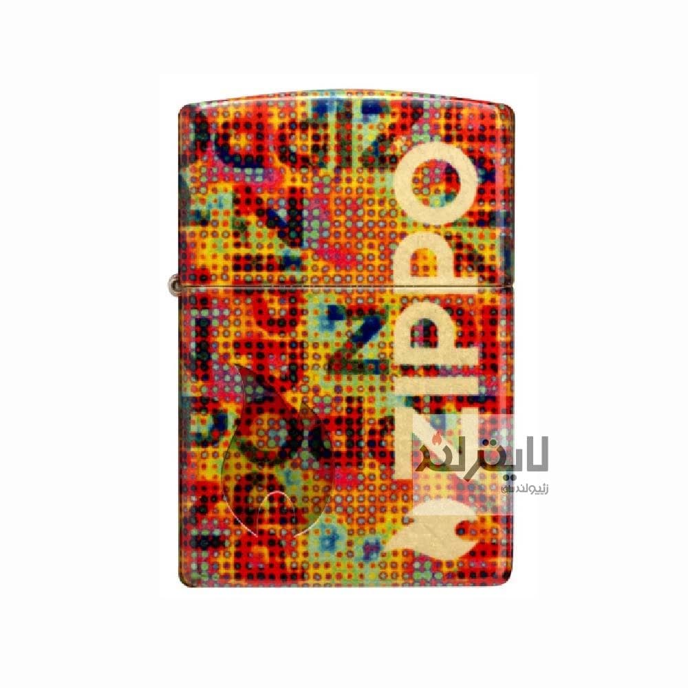 فندک زیپو مدل Pixel Fusion Design کد 46386