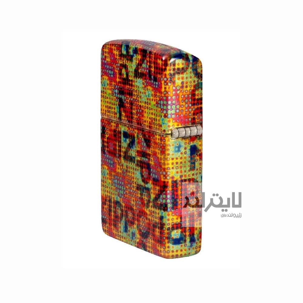 فندک زیپو مدل Pixel Fusion Design کد 46386 — تصویر ۶