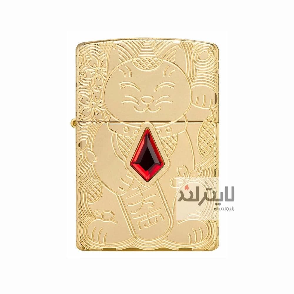 فندک زیپو مدل Armor® Lucky Cat Design کد 49802 — تصویر ۶