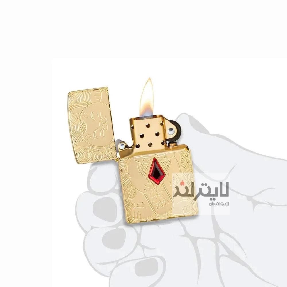 فندک زیپو مدل Armor® Lucky Cat Design کد 49802 — تصویر ۴