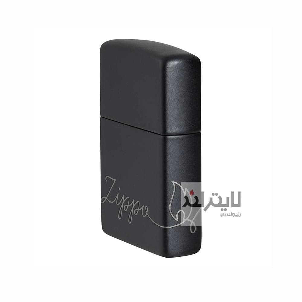 فندک زیپو مدل Cursive Flowing کد 48979 — تصویر ۵